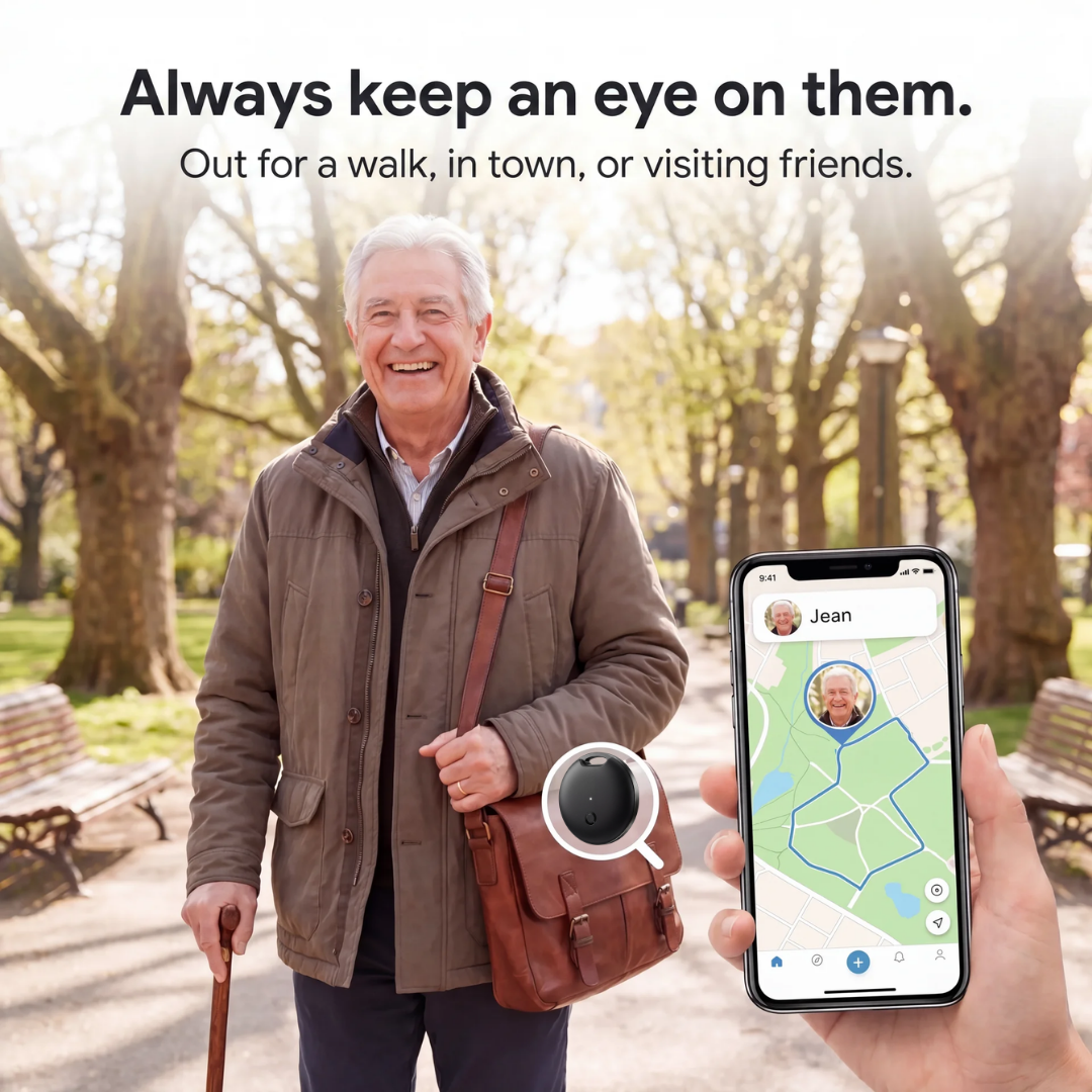 GPS Tracker for Elderly — Without Subscription — Mansuri