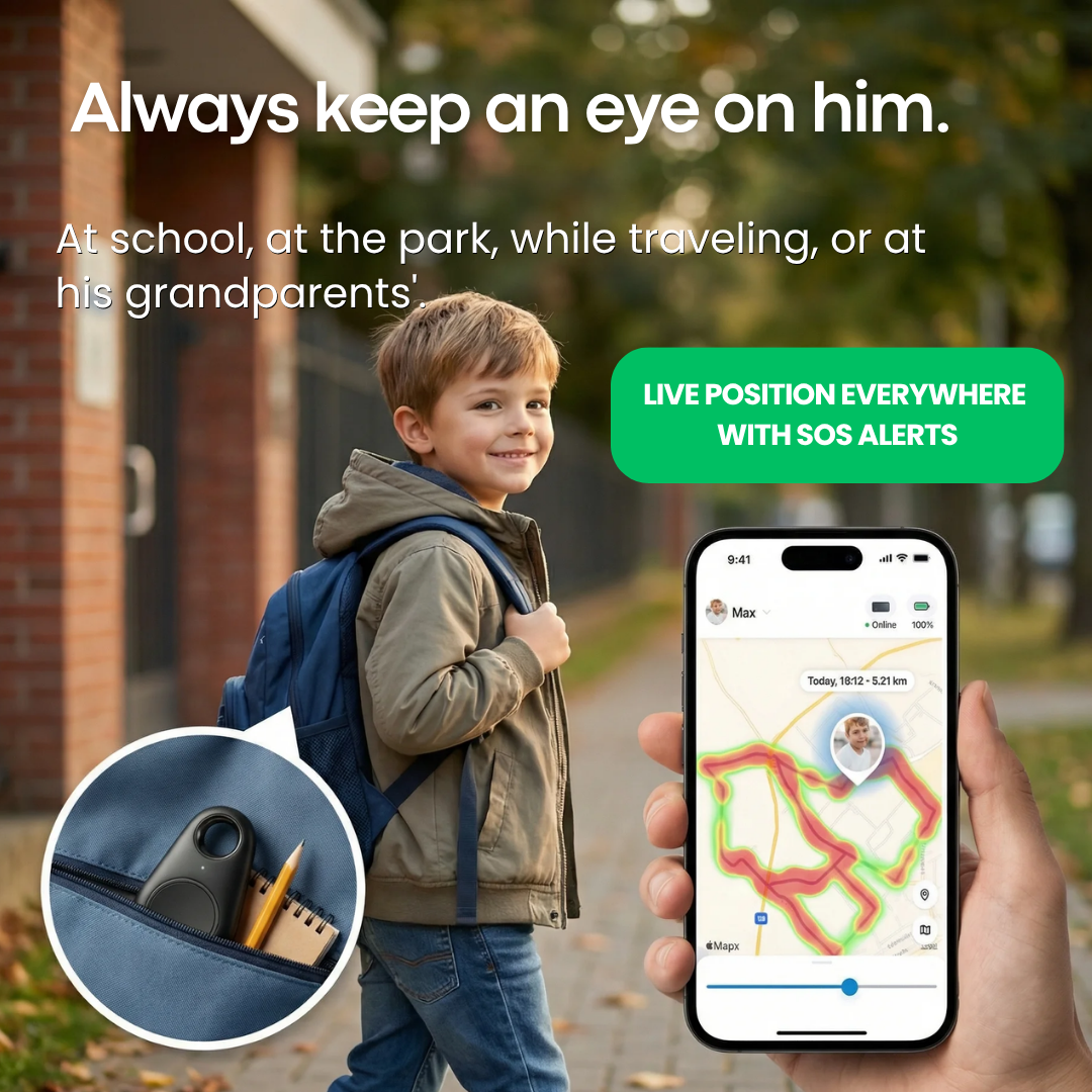 KIDS GPS TRACKER — Without Subscription — Mansuri