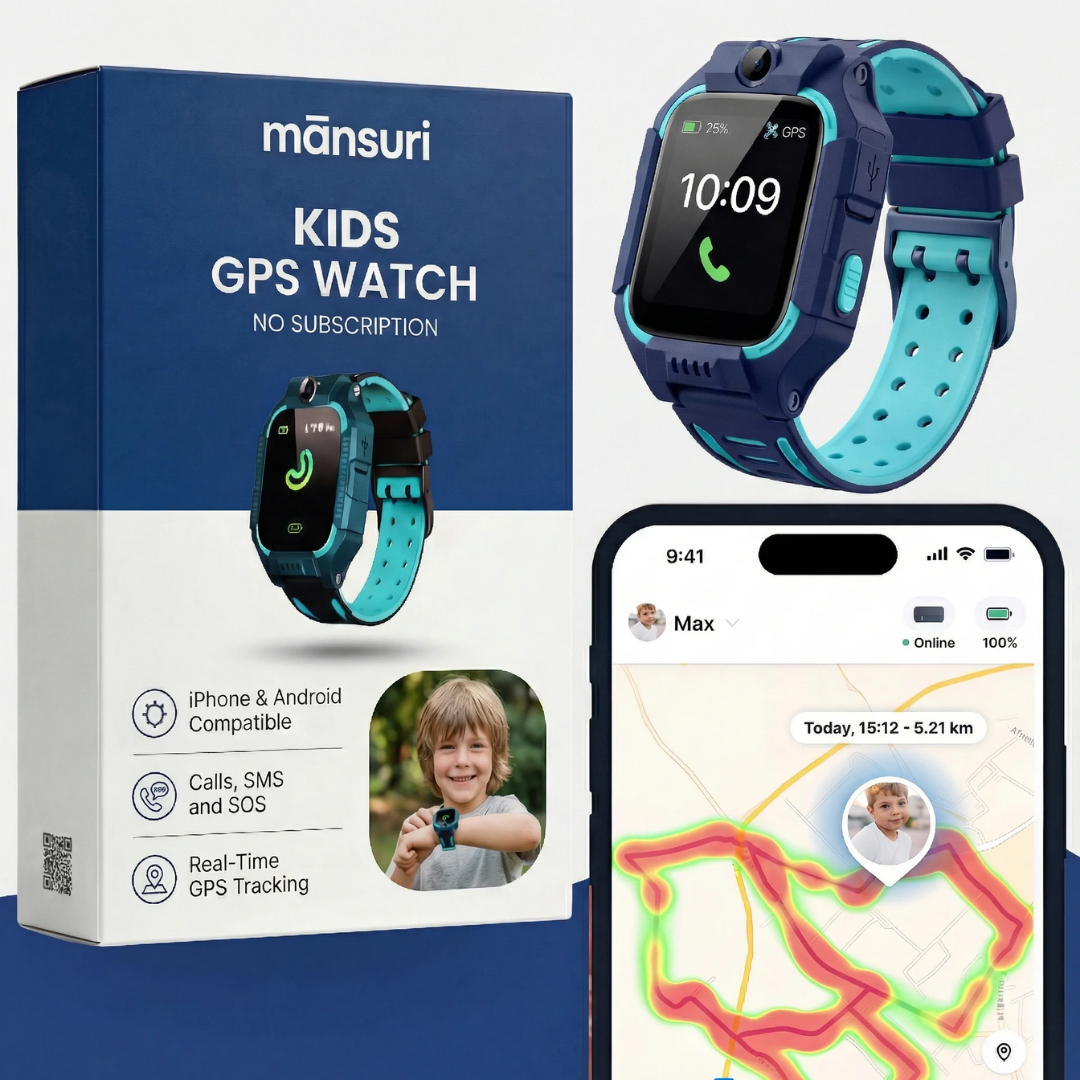 KIDS GPS WATCH — Without Subscription — Mansuri