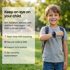 KIDS GPS WATCH — Without Subscription — Mansuri