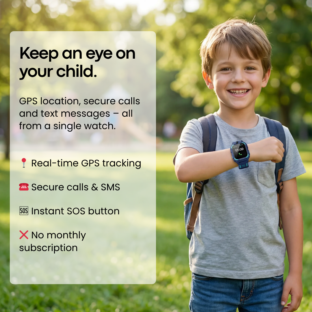 KIDS GPS WATCH — Without Subscription — Mansuri