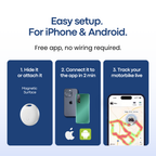 MOTORCYCLE GPS TRACKER — Without Subscription — Mansuri
