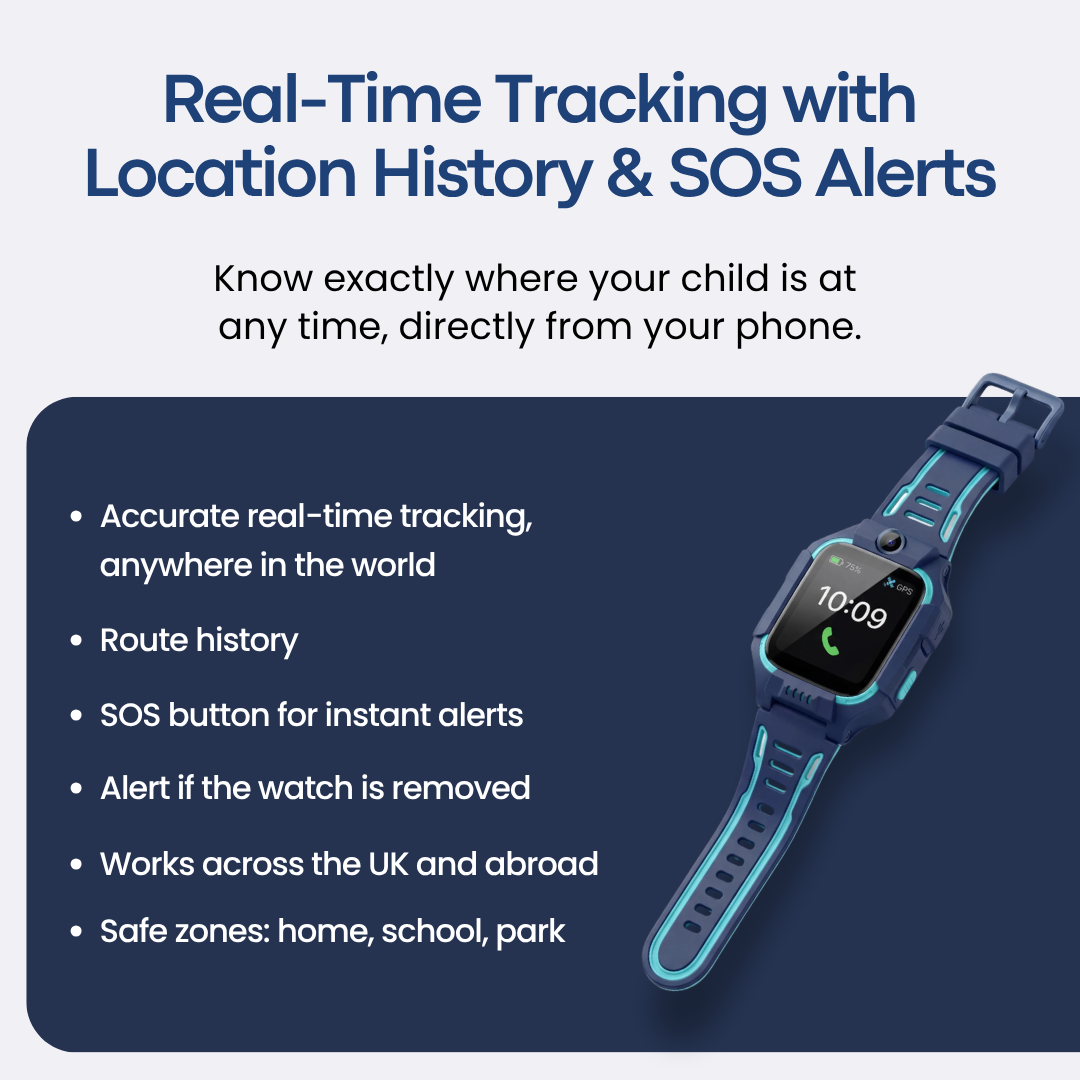 KIDS GPS WATCH — Without Subscription — Mansuri