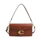 Minimalist Shoulder Bag for Women | Multi-layered Storage & Neutral Style
