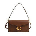 Minimalist Shoulder Bag for Women | Multi-layered Storage & Neutral Style