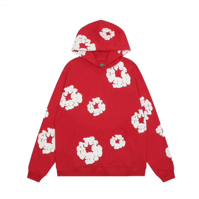 Caleb – Floral Long-Sleeved Hoodie & Wide-Leg Trousers Set