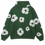 Caleb – Floral Long-Sleeved Hoodie & Wide-Leg Trousers Set