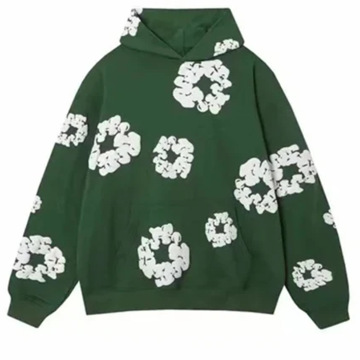 Caleb – Floral Long-Sleeved Hoodie & Wide-Leg Trousers Set