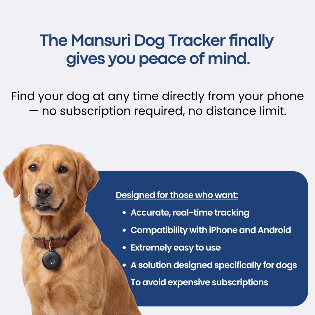DOG GPS TRACKER — Without Subscription — Mansuri