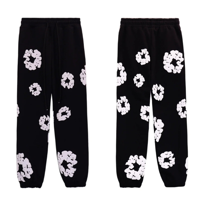 Caleb – Floral Long-Sleeved Hoodie & Wide-Leg Trousers Set