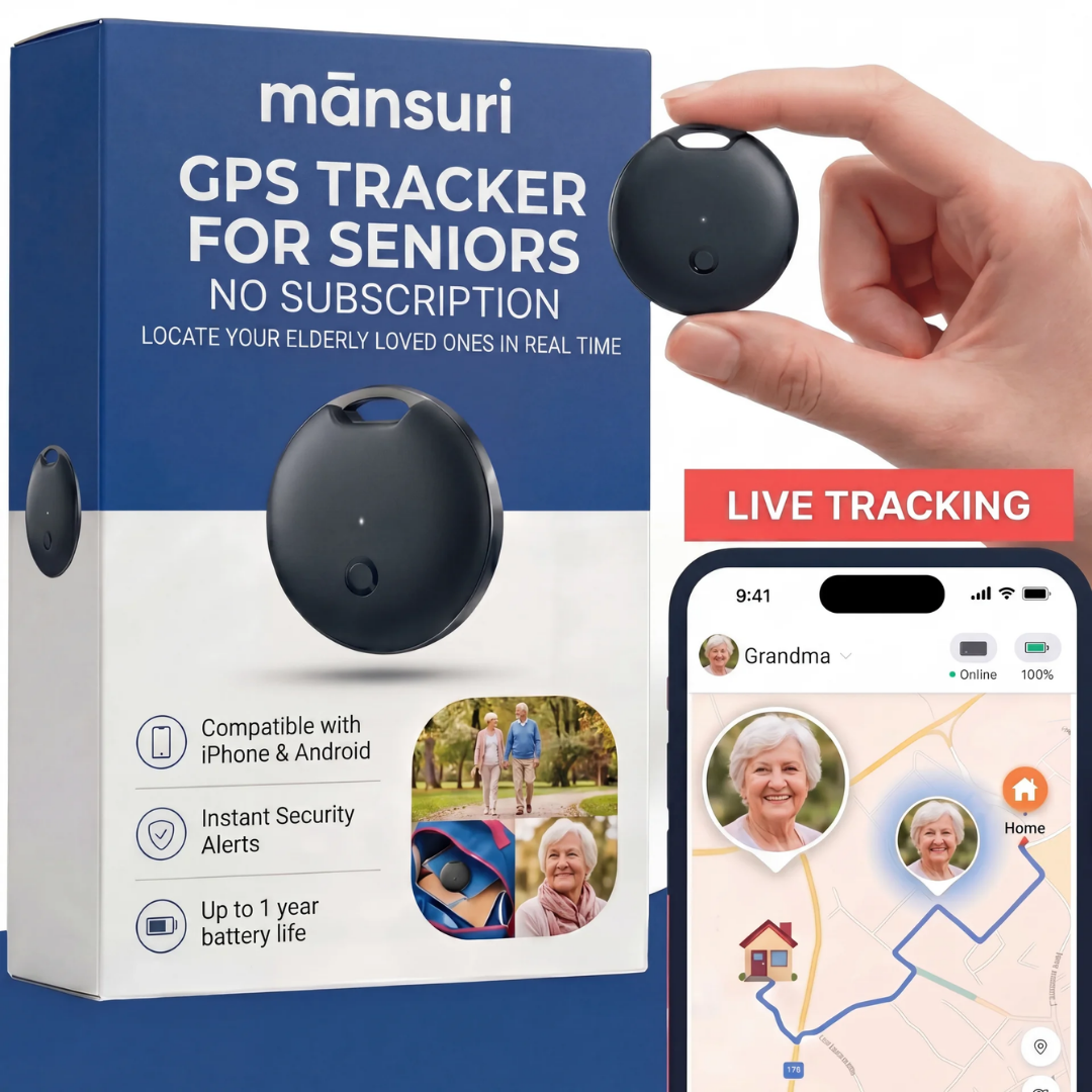 GPS Tracker for Elderly — Without Subscription — Mansuri