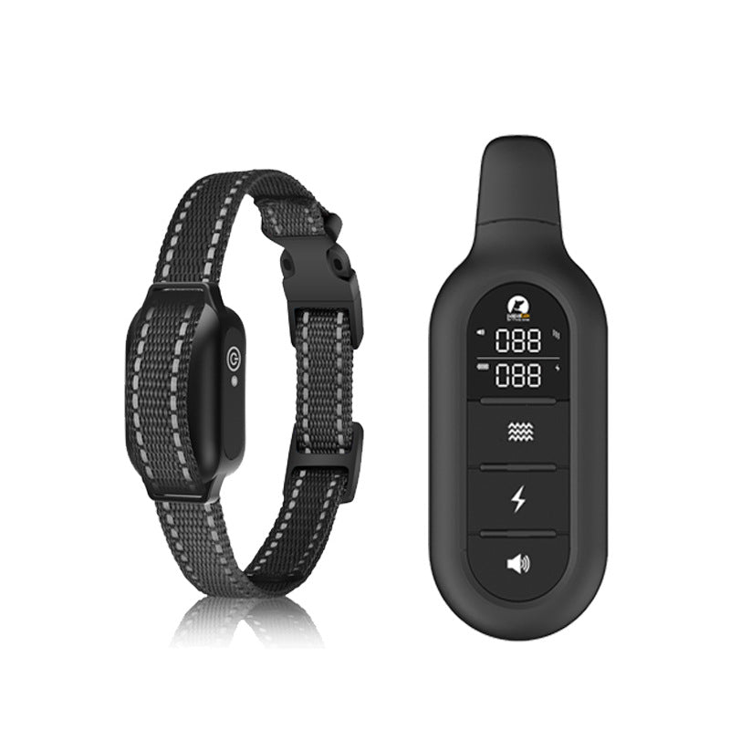 Electric Dog Training Collar with Remote Control, Waterproof, 16 Adjustable Shock Levels, 1000m Range, Beep & Vibration Modes- Mansuri
