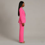 Christian | Ensemble de Costume Femme Chic avec Blazer Long Sur Mesure