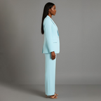 Christian | Ensemble de Costume Femme Chic avec Blazer Long Sur Mesure