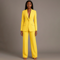 Christian | Ensemble de Costume Femme Chic avec Blazer Long Sur Mesure