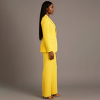 Christian | Ensemble de Costume Femme Chic avec Blazer Long Sur Mesure