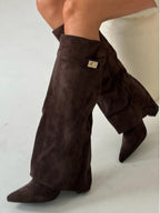 Chic High-Rise Boots for Women | Elegant Style & Optimal Comfort
