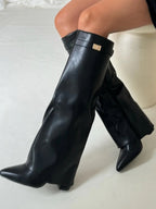 Chic High-Rise Boots for Women | Elegant Style & Optimal Comfort