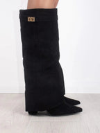 Chic High-Rise Boots for Women | Elegant Style & Optimal Comfort