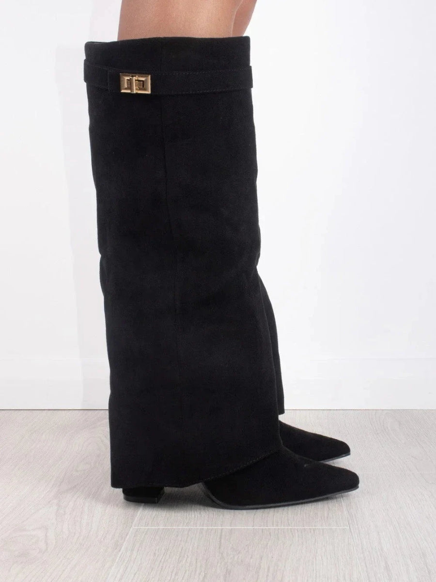 Chic High-Rise Boots for Women | Elegant Style & Optimal Comfort