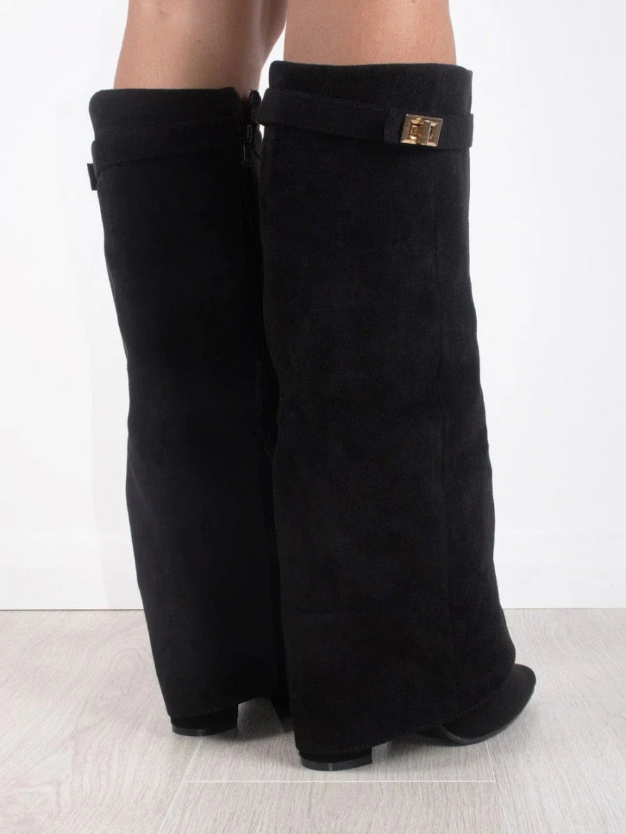 Chic High-Rise Boots for Women | Elegant Style & Optimal Comfort
