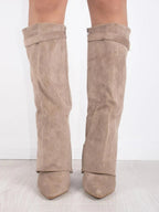 Chic High-Rise Boots for Women | Elegant Style & Optimal Comfort