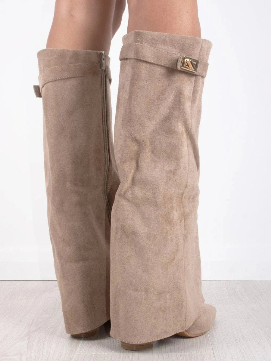 Chic High-Rise Boots for Women | Elegant Style & Optimal Comfort