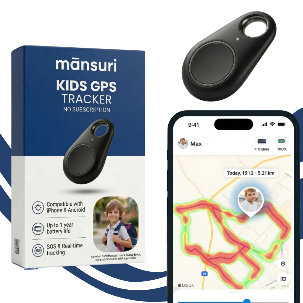 KIDS GPS TRACKER — Without Subscription — Mansuri