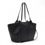 LYRA – Large Black PU Leather Handbag