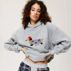 Milo | Unisex Oversize Hoodie with Dachshund Embroidery