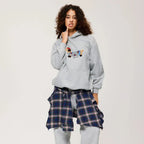 Milo | Unisex Oversize Hoodie with Dachshund Embroidery