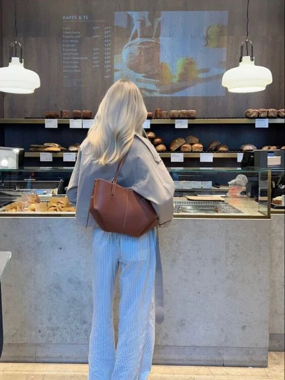 Olivia – Chic Tote Bag with Dual Handles and Detachable Shoulder Strap