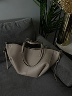 Olivia – Chic Tote Bag with Dual Handles and Detachable Shoulder Strap