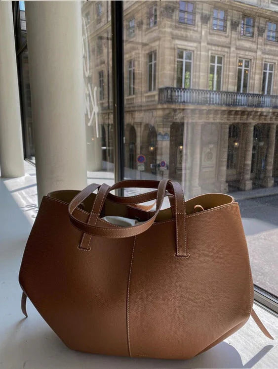 Olivia – Chic Tote Bag with Dual Handles and Detachable Shoulder Strap