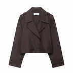 Elegant Women's Trench Coat | Double-Breasted with Practical Pockets