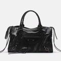 Astrid - Casual Multi-Zip Handbag with Shoulder Strap