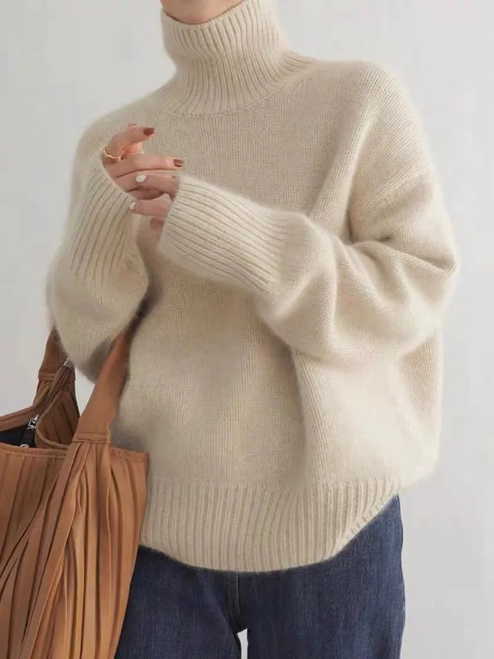 Joline | High-Neck Cashmere Jumper