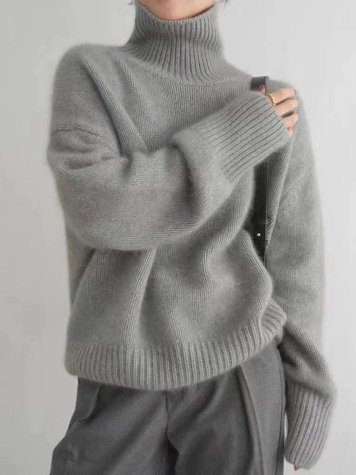 Joline | High-Neck Cashmere Jumper