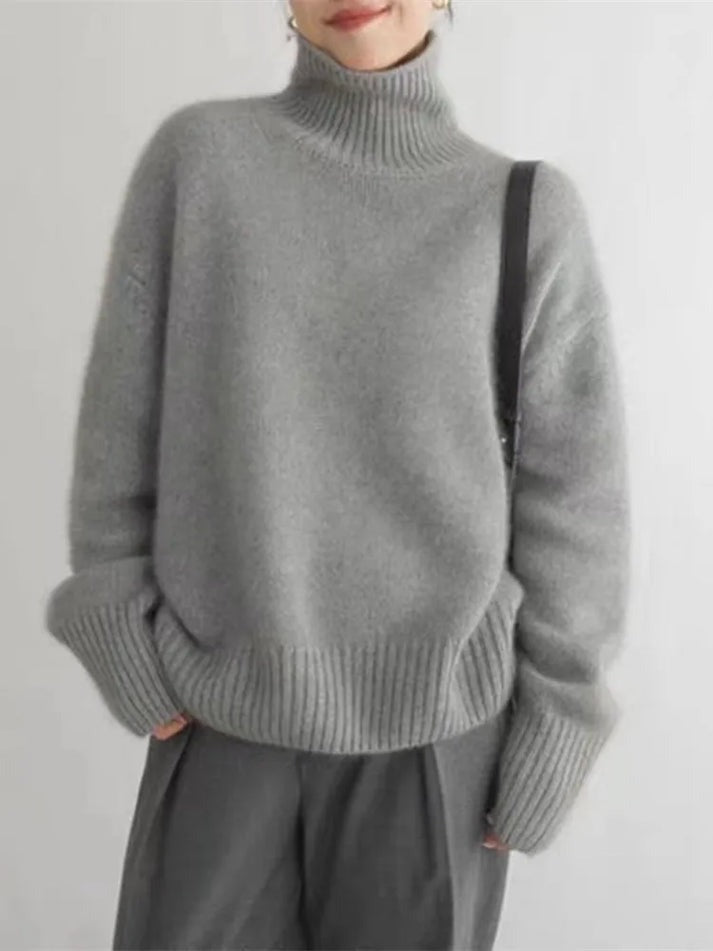 Joline | High-Neck Cashmere Jumper