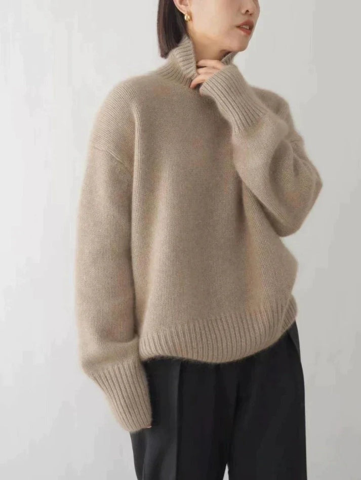 Joline | High-Neck Cashmere Jumper