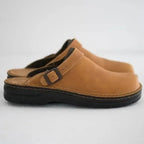 Premium Leather Slip-On Clogs - Comfortable, Stylish & Long-Lasting
