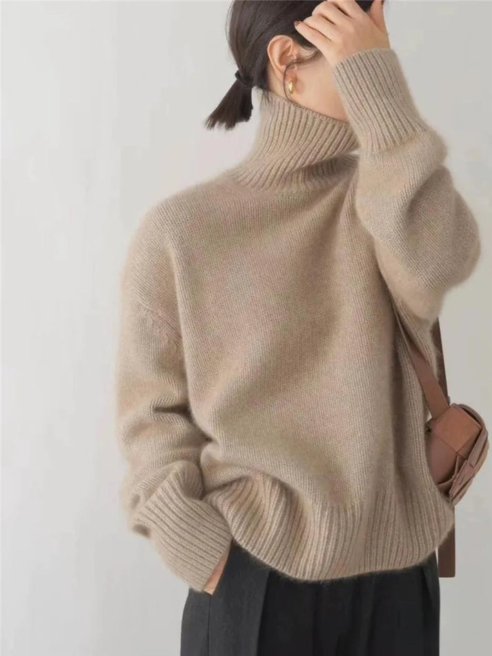 Joline | High-Neck Cashmere Jumper