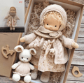 Cara | Waldorf-Style Wool Doll – Soft, Durable & Handcrafted