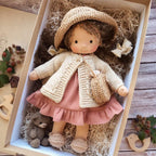 Cara | Waldorf-Style Wool Doll – Soft, Durable & Handcrafted