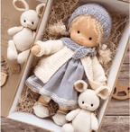 Cara | Waldorf-Style Wool Doll – Soft, Durable & Handcrafted