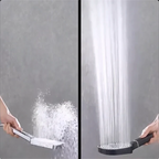 High Pressure Shower Head with Turbo Boost Technology and Filtration
