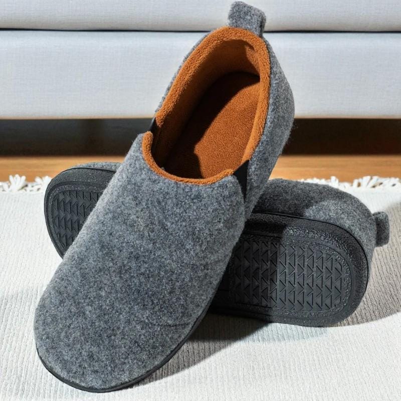 Men's Comfort Cosy Slippers- Soft Comfy Memory Foam Indoor House Shoes
