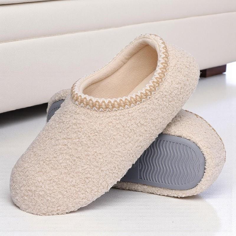 Women’s Soft Plush Foam-Lined Slippers - Lightweight, breathable and easy to slip on