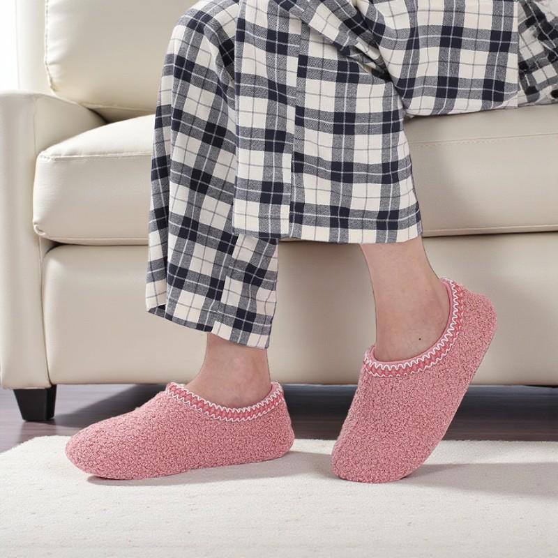Women’s Soft Plush Foam-Lined Slippers - Lightweight, breathable and easy to slip on