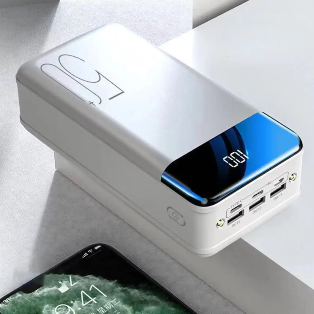 100,000mAh Ultra-High Capacity External Battery